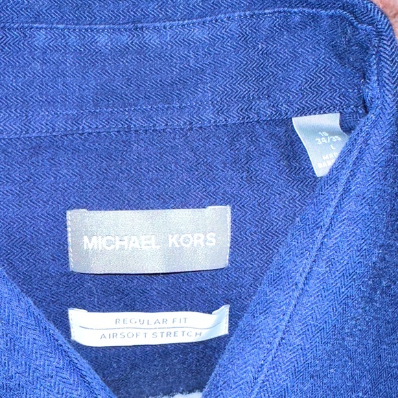 Michael Kors Airsoft Streach button up! - Picture 2 of 8